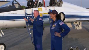 NASA's Boeing CFT Crew Arrival at Kennedy Space Center
